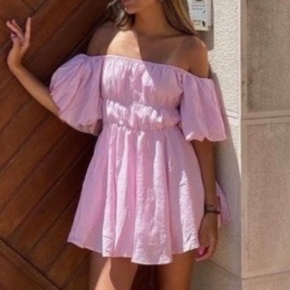 Verge Girl pink paris is calling dress
